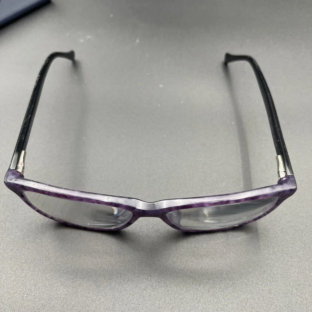 Lucky Brand DS11 Eyeglasses Frame Purple 55-15-140 With Case‎
